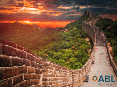 The Great Wall at dawn