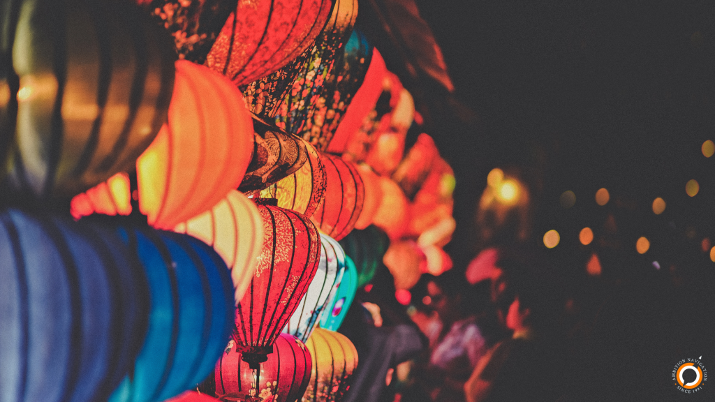 Colourful lanterns