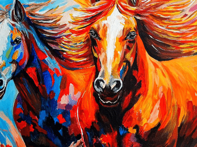 Colourful horses 2026